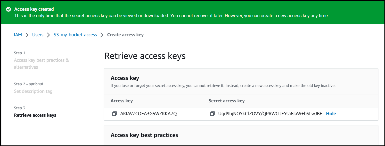 Access Key