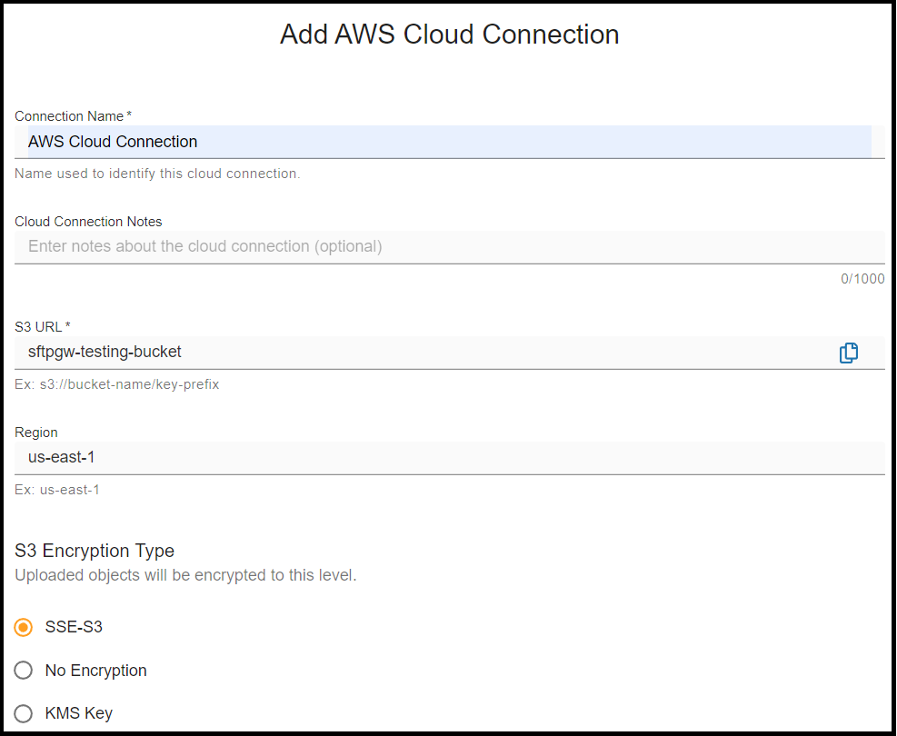 Cloud Connection