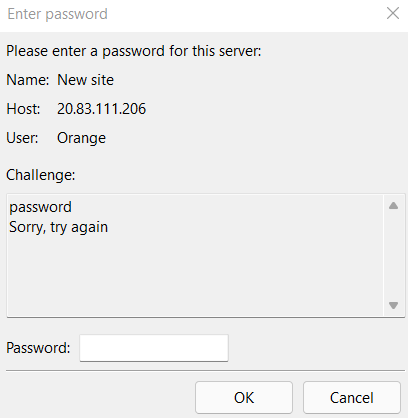 No Cloud Connection WinSCP