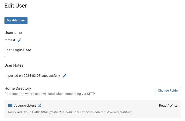 robtest on v3